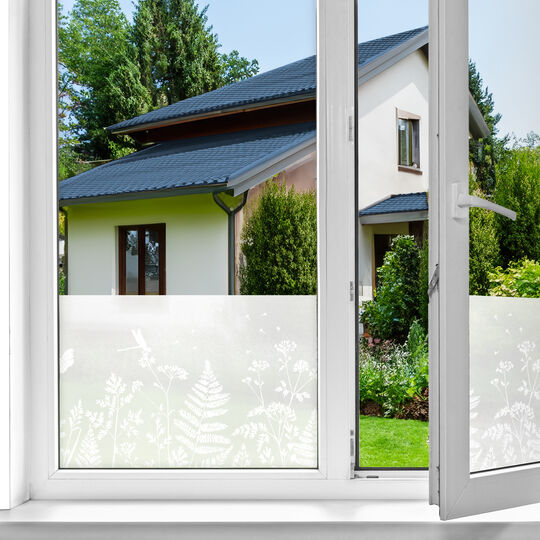 Fensterfolie static window border Meadow image number null